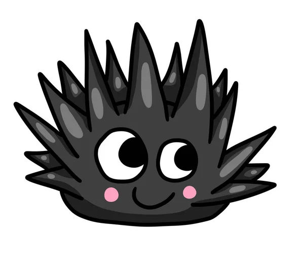 Digital Illustration Adorable Little Urchin — ストック写真