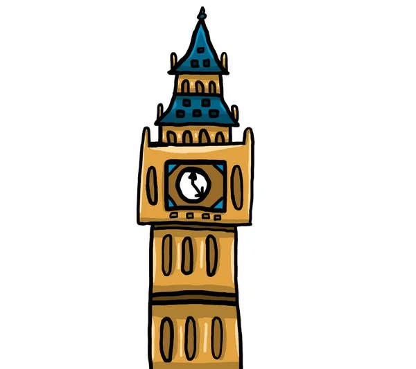 Digital Illustration Big Ben — Stockfoto
