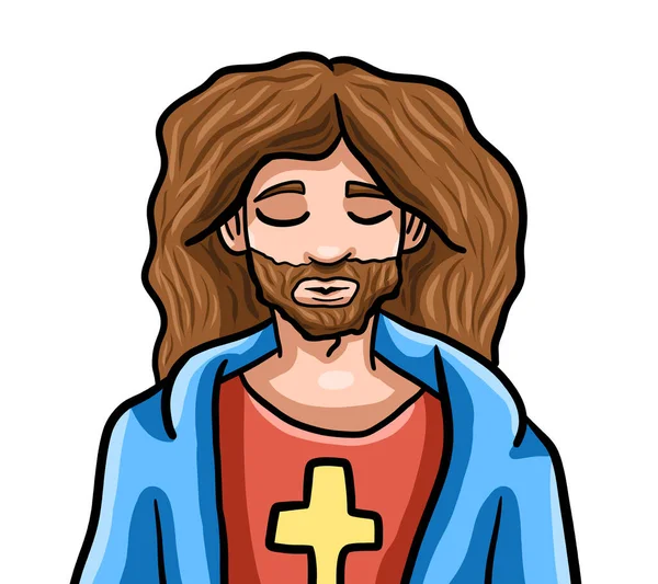 Digital Illustration Jesus Christ — ストック写真