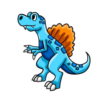 bir dinozor dijital illüstrasyon