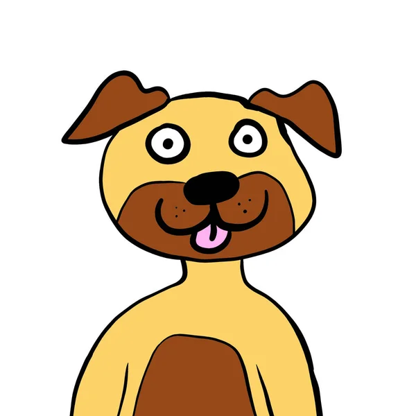 Digital Illustration Dog — Stock Photo, Image