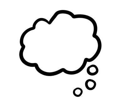 Digital illustration of a chat icon