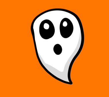 Digital illustration of a ghost