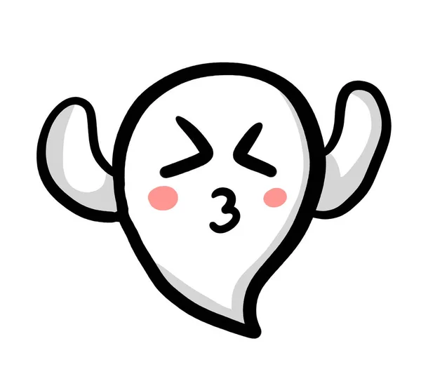 Digital Illustration Ghost — Stockfoto