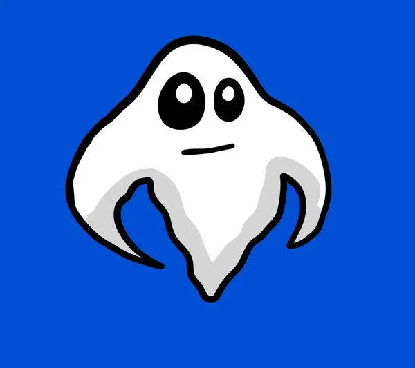 Digital Illustration Ghost — Foto de Stock