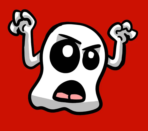 Digital Illustration Ghost — Stockfoto