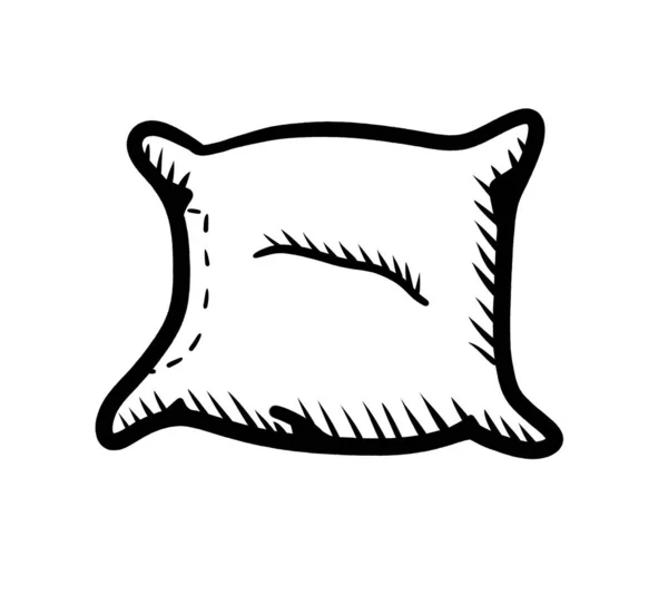 Digital Illustration Pillow Doodle — Fotografia de Stock