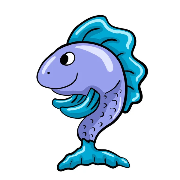 Digital Illustration Fish — Photo