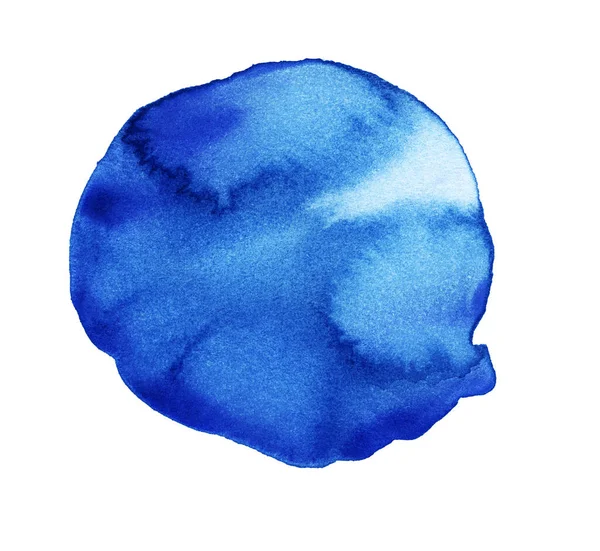 Mavi suluboya el yapımı.