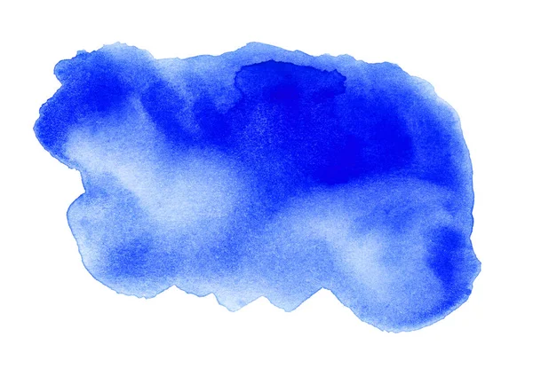 Mavi suluboya el yapımı.