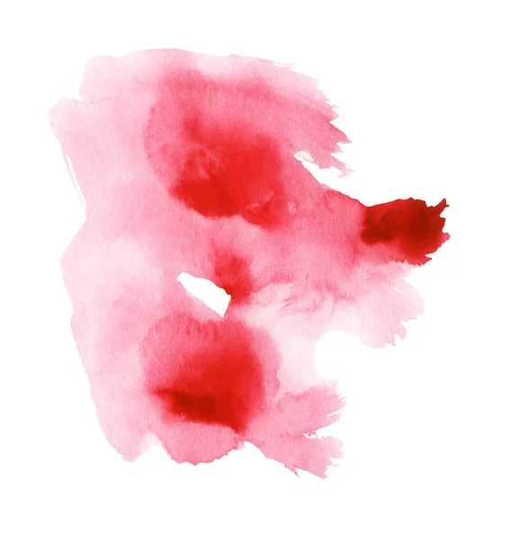 赤水彩の手描きイラスト — ストック写真