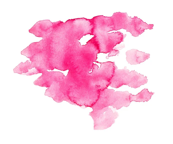 Handmade Illustration Pink Watercolor — Stockfoto