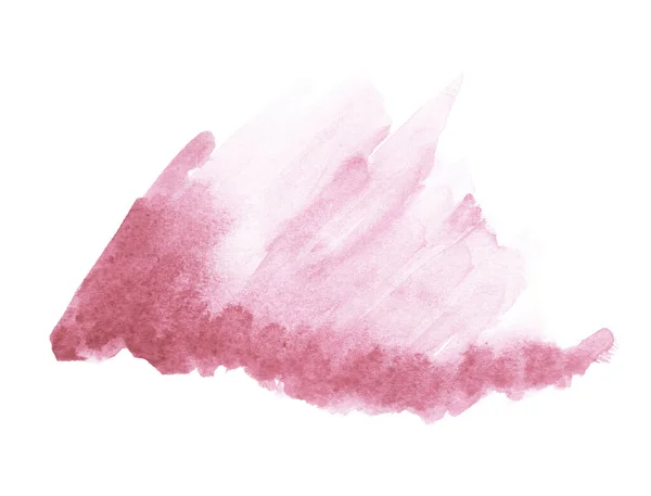 Handmade Illustration Pink Watercolor — Stockfoto