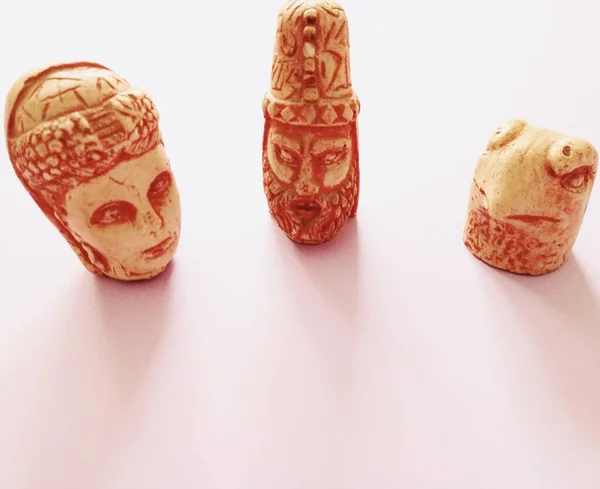 Kings Mount Nemrut Which Unesco World Heritage List Handmade Trinkets — Zdjęcie stockowe