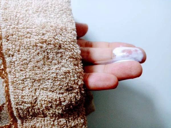 Lotion Hand Skincare — 图库照片