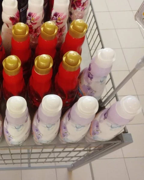 Detergents Sale Shop Hygienic Products — ストック写真