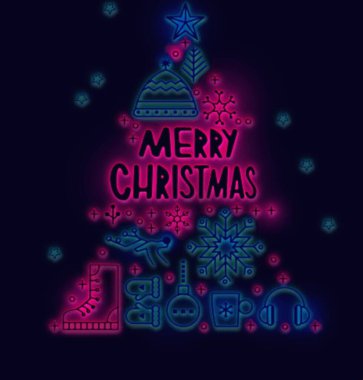 Merry Christhmas celebration digital edit.