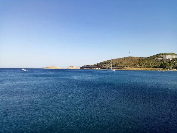 Голубое Небо Море Прекрасная Природа — стоковое фото