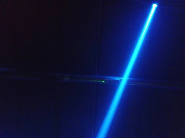 Luce Blu Spot Nel Night Club — Foto Stock