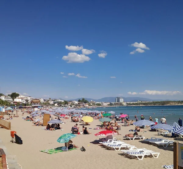 Altinkum Didim Veřejná Pláž Turecko — Stock fotografie