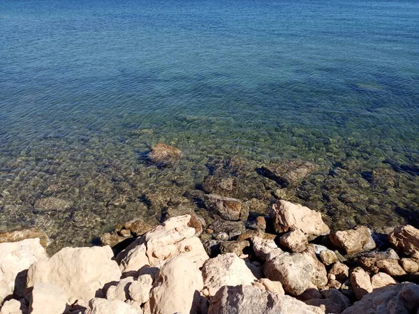 Rotsen Zee Baai Van Didim Turkije — Stockfoto