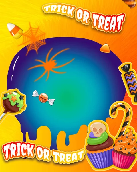 Truc Behandelen Halloween Concept — Stockfoto