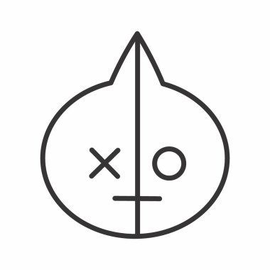 Icon Van Character. A cute face cartoon. Suitable for smartphone wallpaper, prints, poster, flyers, greeting card, ect.