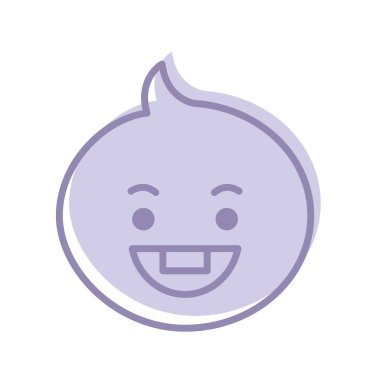 Icon Shooky Character. A cute face cartoon. Suitable for smartphone wallpaper, prints, poster, flyers, greeting card, ect.