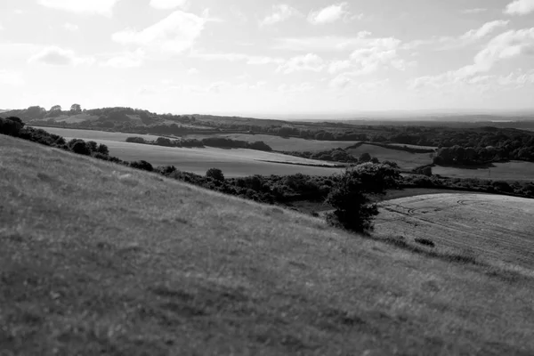 Picturesque Panorama Countryside — Photo