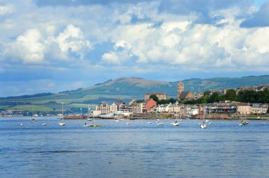 İskoçya 'nın Gourock, Inverclyde kıyı kasabası.