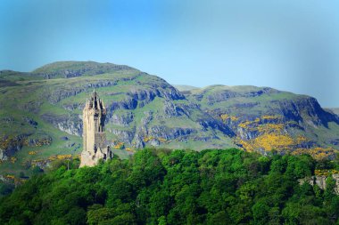 The Wallace Monument (with the Ochil Hills in the background), Stirling, Scotland