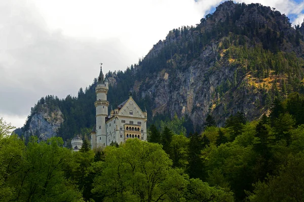 Neuschwanstein Castle Bavarian Alps Germany — Foto Stock