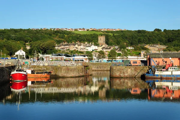 Harbour Whitehaven England Cumbrian Coast — 图库照片