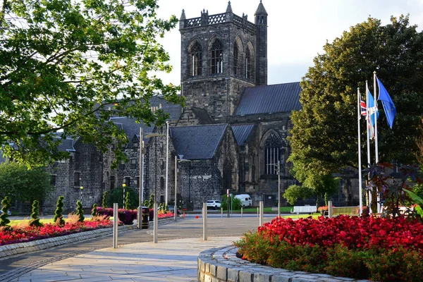 Paisley Abbey Skotském Městě Paisley — Stock fotografie