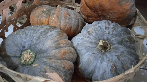 Además Ser Una Verdura Calabaza Utiliza Generalmente Como Ingrediente Para —  Fotos de Stock