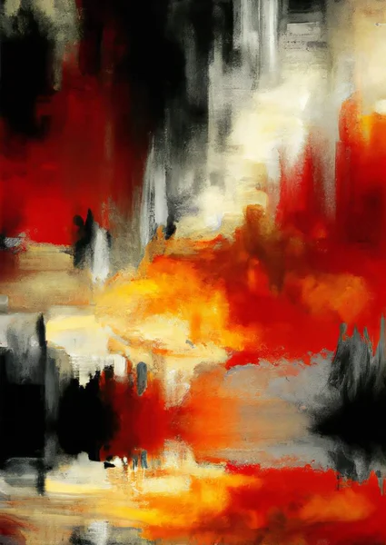 abstract background, colorful digital painting