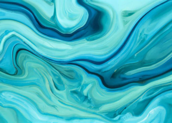abstract acrylic painting, marble paint wallpaper, Aqua abstract painted wavy marble illustration, Abstract psychedelic liquefied background. Aqua oil paints. Fractal artwork for creative design