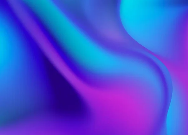Trendy neon Ultra Violet and Blue abstract wave background, liquid ink texture. Modern stylish illustration with wavy acrylic effect. abstract background with colorful gradient. 2d illustration of modern movement.