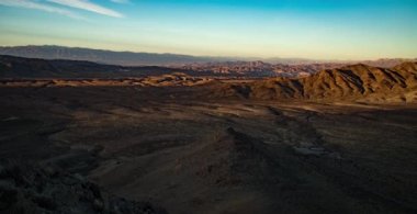A sunrise time-lapse of the abandoned Noonday Mine near the South Nopah Wilderness looking towards the Avawatz Mountains in Tecopa, California.