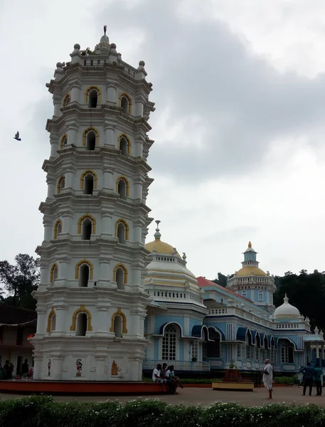 September 2017 Goa India Hindu Temple Situated Goa India — Stok fotoğraf