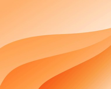 Turuncu dalgalı Soyut vektör grafik arkaplanı