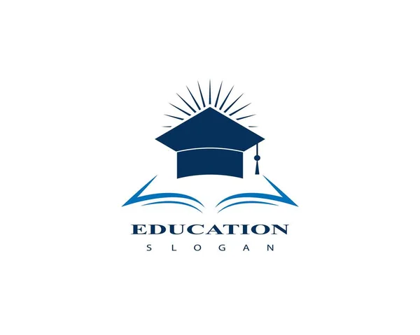 Education Logo Icon Design Graduation Cap Logo Icon Vector Isolated 图库矢量图片