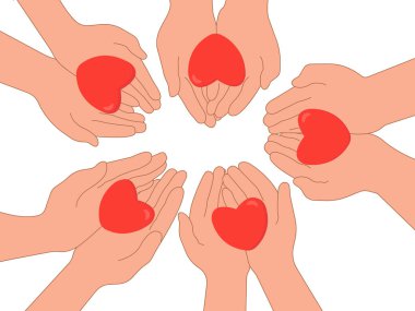 Şefkat. Sevgiyi paylaşma, başkalarına yardım etme, küresel toplumun desteğiyle yardım etme kavramı..