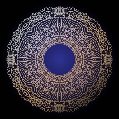 Abstract luxury floral and mandala elegant background