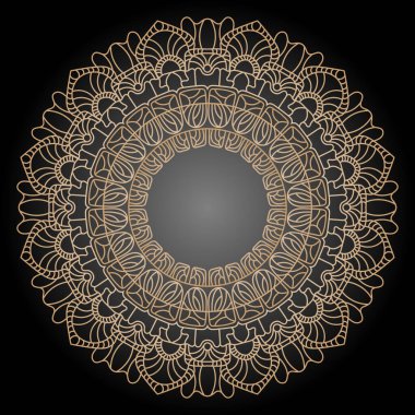 Abstract luxury floral and mandala elegant background