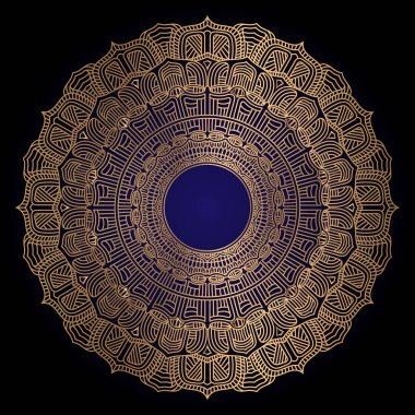 Abstract luxury floral and mandala elegant background