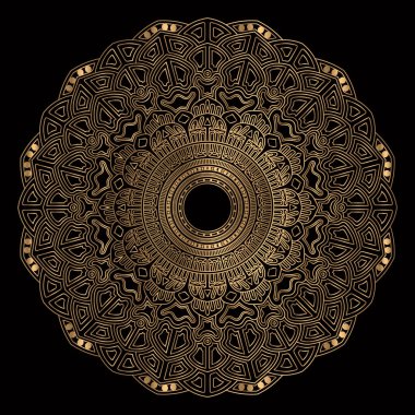Abstract luxury floral and mandala elegant background
