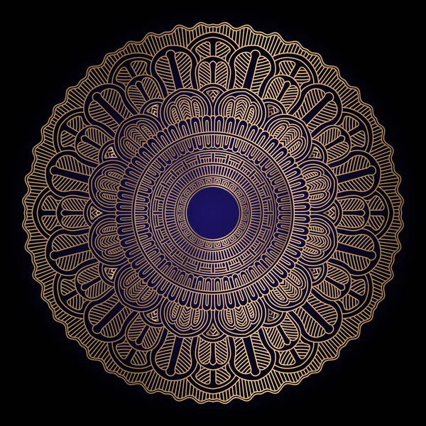 Soyut lüks çiçek ve mandala zarif bir arka plan.