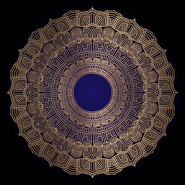 Абстрактний Розкішний Квітковий Мандала Елегантний Фон — стоковий вектор