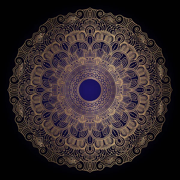 Soyut lüks çiçek ve mandala zarif bir arka plan.